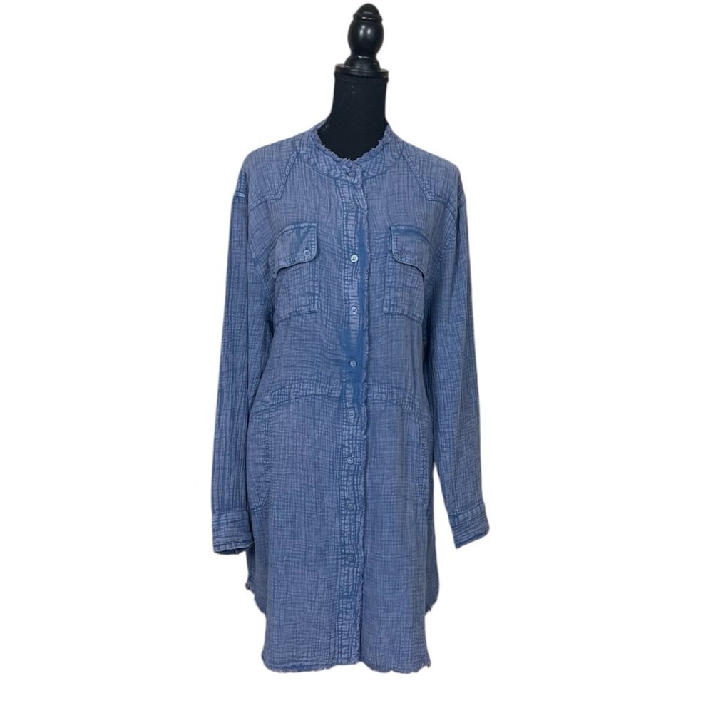 Ivy Jane Gauze Shirt Dress NWT (H-1) - Picture 5 of 12